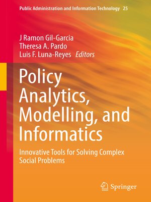 cover image of Policy Analytics, Modelling, and Informatics